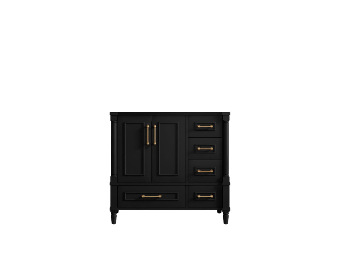 Aberdeen 36 in. W x 22 in. D Center Sink Bathroom Vanity