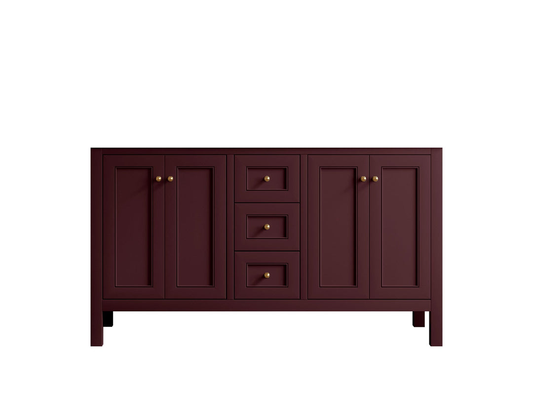 Nashville 60 in. W x 22 in. D Double Sink Bathroom Vanity