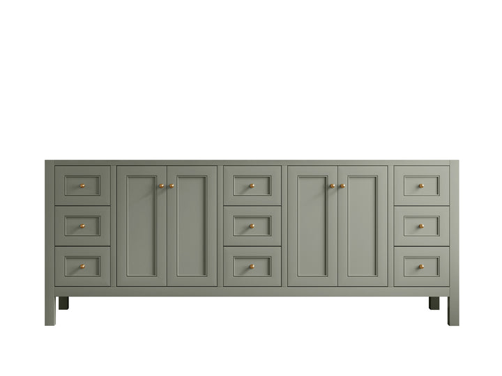Nashville 84 in W x 22 in D Double Sink Bathroom Vanity - photo 6