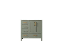 Malibu 36 in. W x 22 in. D with Center Sink Bathroom Vanity - photo 5