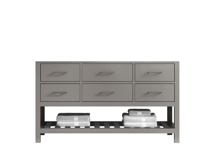 Parker 60 in. W x 22 in. D Single Sink Bathroom Vanity - photo 6