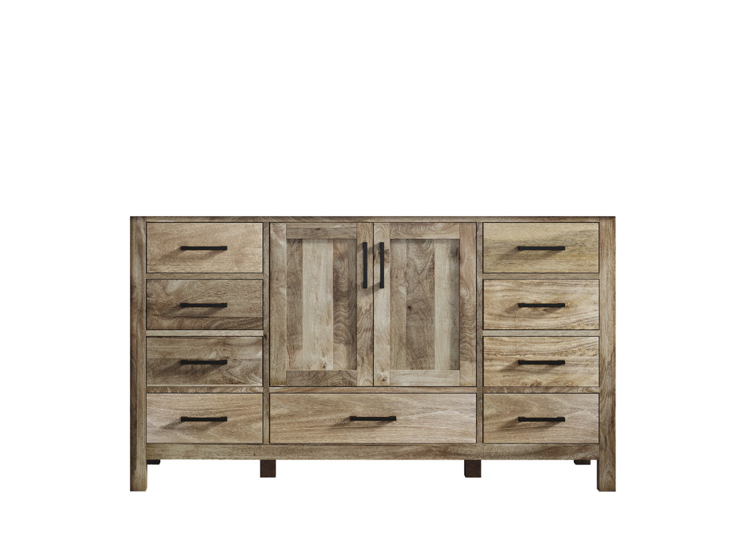 Malibu Mango Wood 60 in. W x 22 in. D Single Sink Bathroom Vanity
