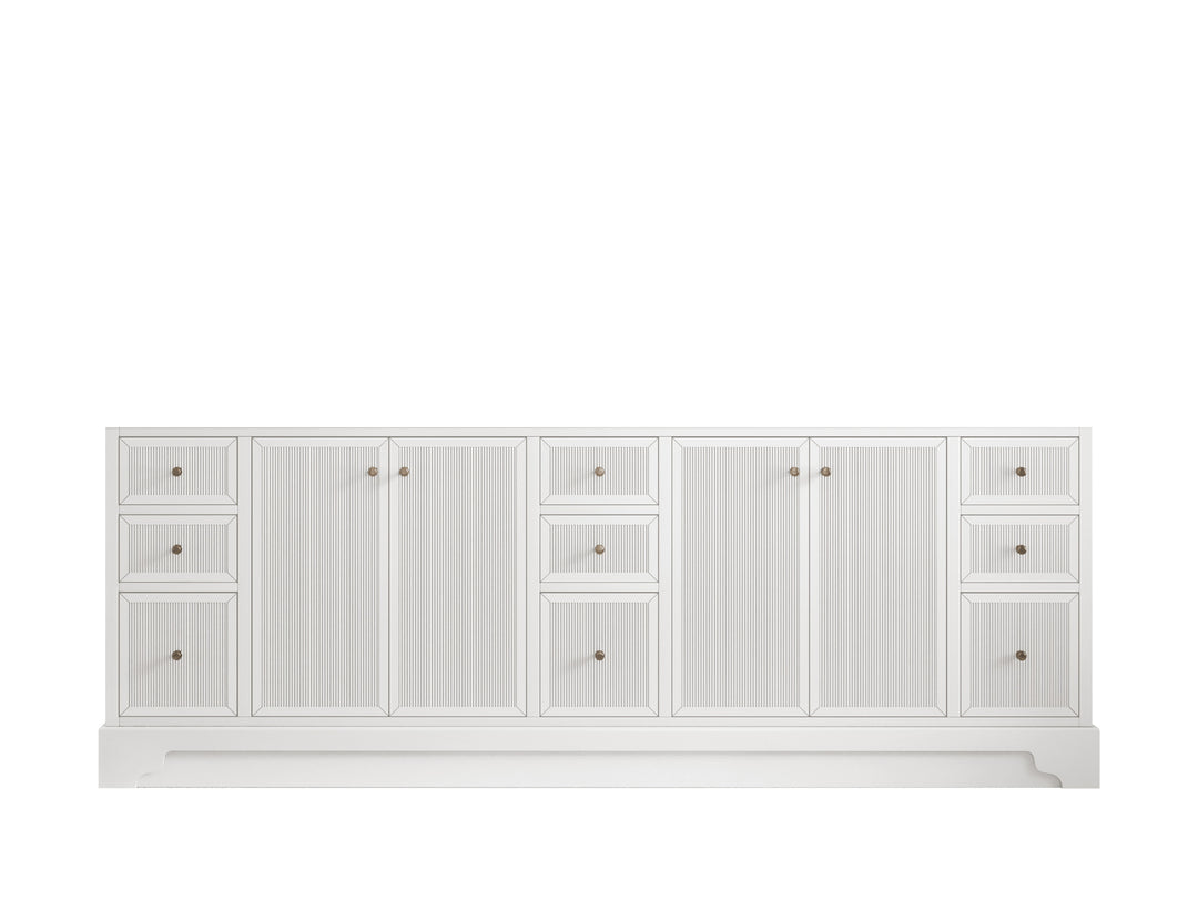 Manhattan 84 in. W x 22 in. D Double Sink Bathroom Vanity