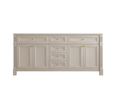 Paris 72 in. W x 22 in. D Double Sink Bathroom Vanity - photo 7