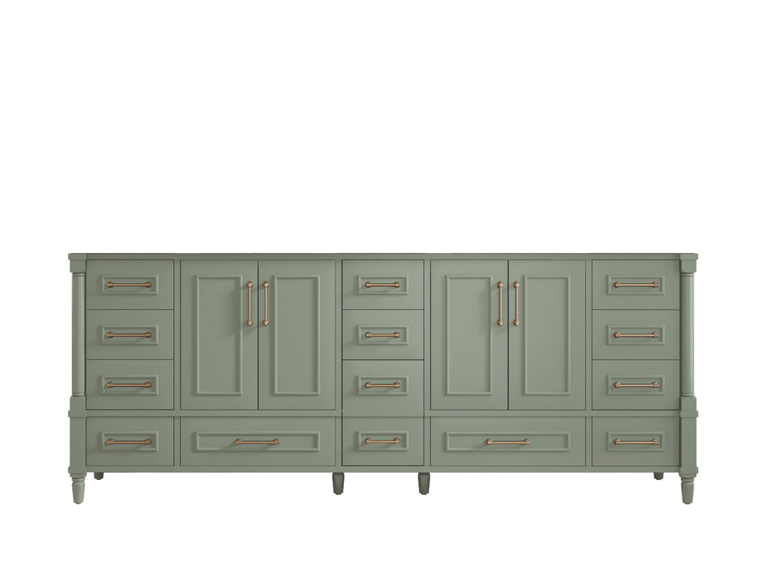 Aberdeen 84 in. W x 22 in. D Double Sink Bathroom Vanity