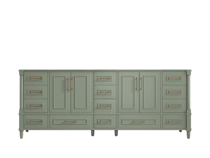 Aberdeen 84 in. W x 22 in. D Double Sink Bathroom Vanity - photo 6