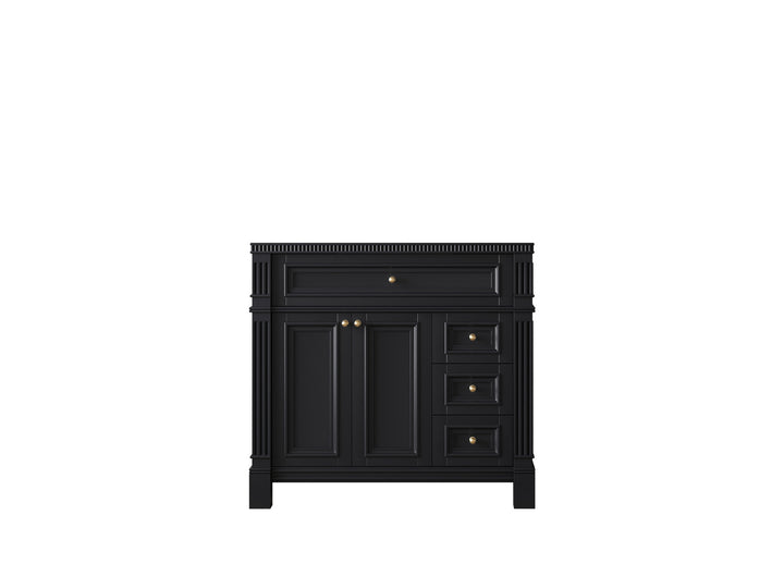 Paris 36 in. W x 22 in. D Left Offset Sink Bathroom Vanity - photo 6