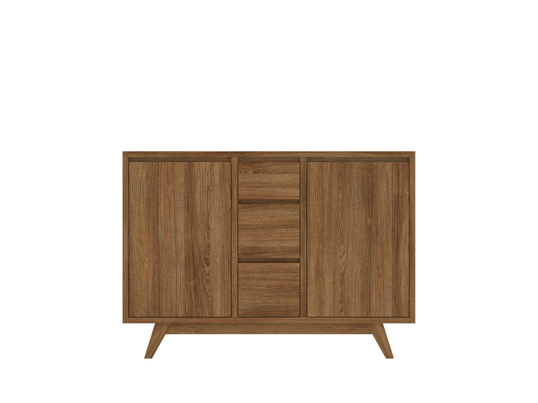 Madison Teak Wood 48 in. W x 22 in. D Double Sink Bathroom Vanity