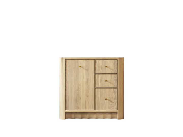 Orlando Oak 36 in. W x 22 in. D Center Sink Bathroom Vanity - photo 6