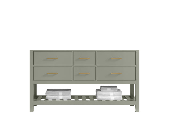 Parker 60 in. W x 22 in. D Double Sink Bathroom Vanity - photo 6