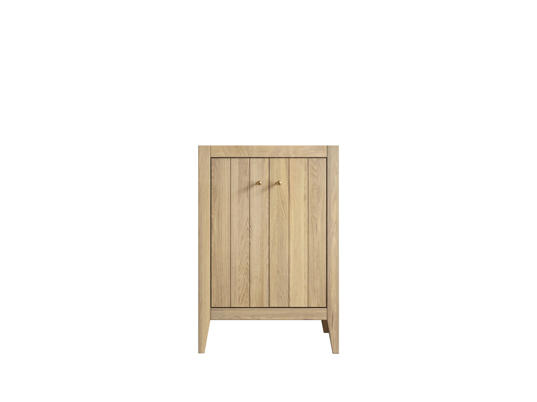 Atlanta White Oak 24 in. W x 22 in. D Single Sink Bathroom Vanity