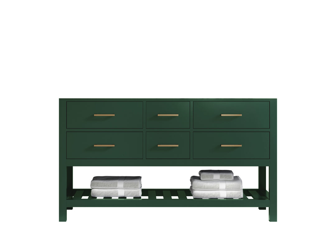 Parker 60 in. W x 22 in. D Double Sink Bathroom Vanity
