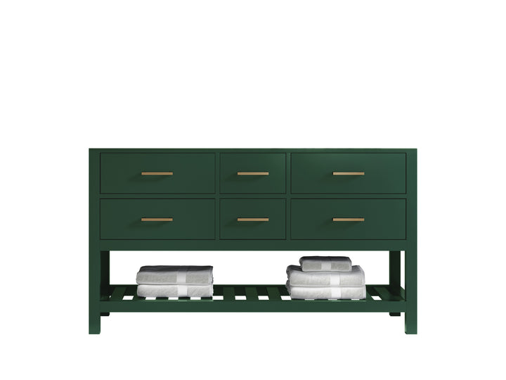 Parker 60 in. W x 22 in. D Double Sink Bathroom Vanity - photo 6
