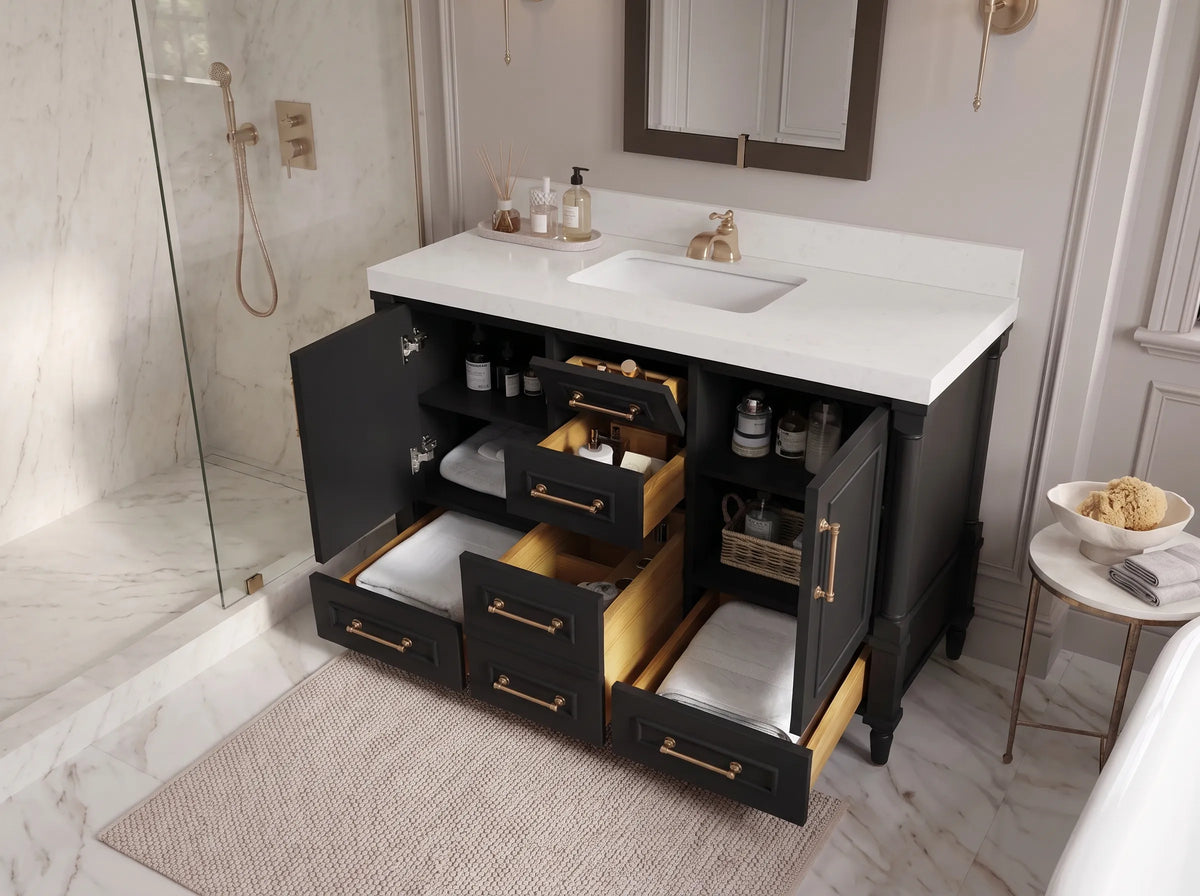 Aberdeen 48 in. W x 22 in. D Single Sink Bathroom Vanity