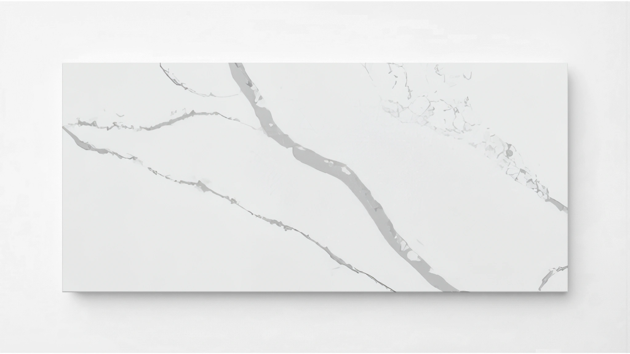 Calacatta Laza Quartz Sample