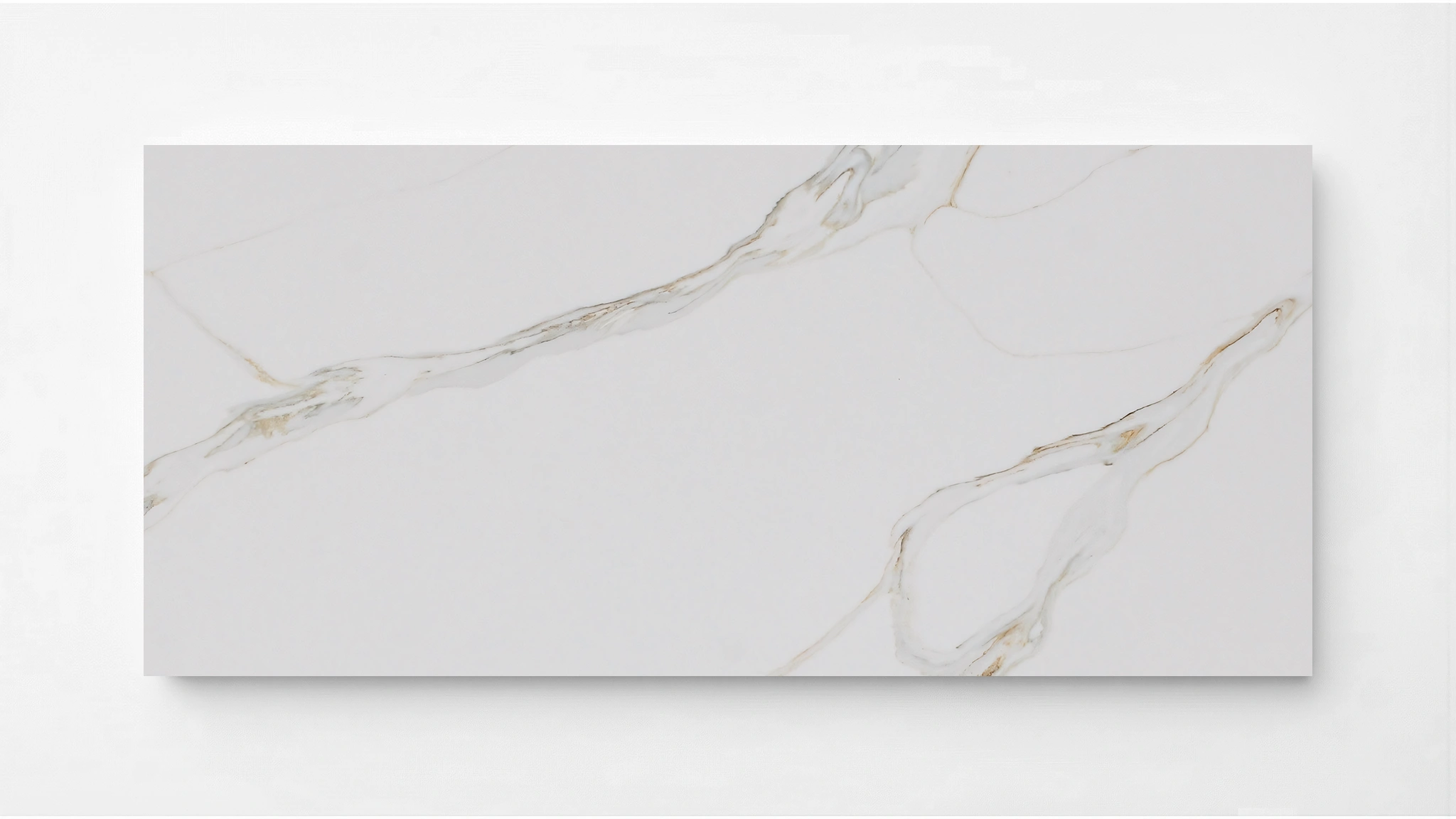 Calacatta Sienna Quartz Sample