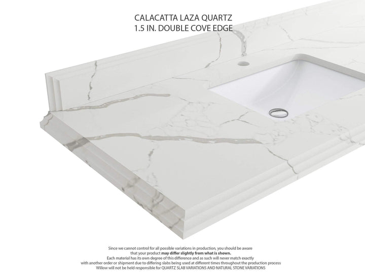 Paris 72 in. W x 22 in. D Double Sink Bathroom Vanity (ALABASTER) - photo 10