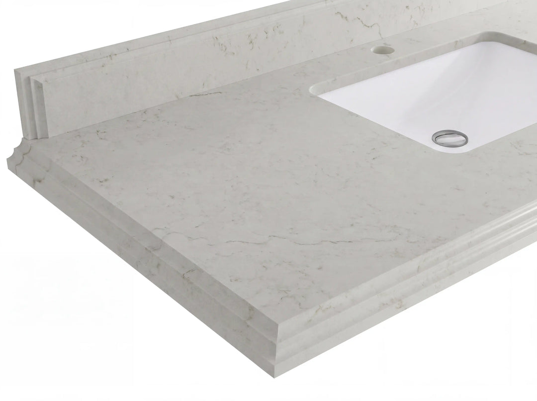 Malibu White Oak 30 in. W x 22 in. D Single Sink Bathroom Vanity | 
              
                Nordic White Oak
                
                  
             - MLB_NORW_WHQZ_30 - photo №53