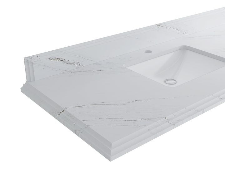 Aberdeen 84 in. W x 22 in. D Double Sink Bathroom Vanity - photo 47