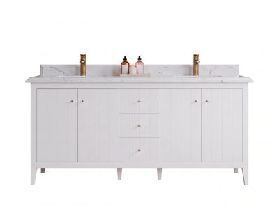 Atlanta 72 in. W x 22 in. D Double Sink Bathroom Vanity