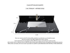 Cambridge 36 in. W x 22 in. D Single Center Sink Bathroom Vanity - photo 13
