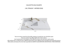 Cambridge 36 in. W x 22 in. D Left Offset Sink Bathroom Vanity - photo 14