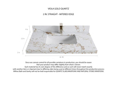 Cambridge 36 in. W x 22 in. D Single Center Sink Bathroom vanity - photo 18