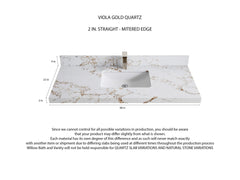 Cambridge 48 in. W x 22 in. D Single Sink Bathroom Vanity - photo 21