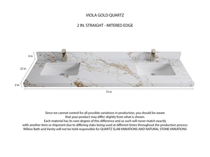 Boston Fenway 72 in. W x 22 in. D Double Sink Bathroom Vanity - photo 22