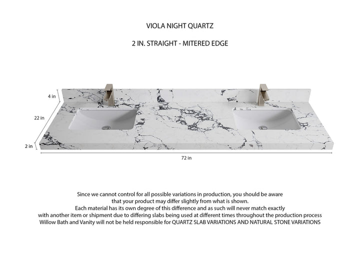 Boston Fenway 72 in. W x 22 in. D Double Sink Bathroom Vanity - photo 23