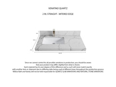 Cambridge 36 in. W x 22 in. D Left Offset Sink Bathroom Vanity - photo 19