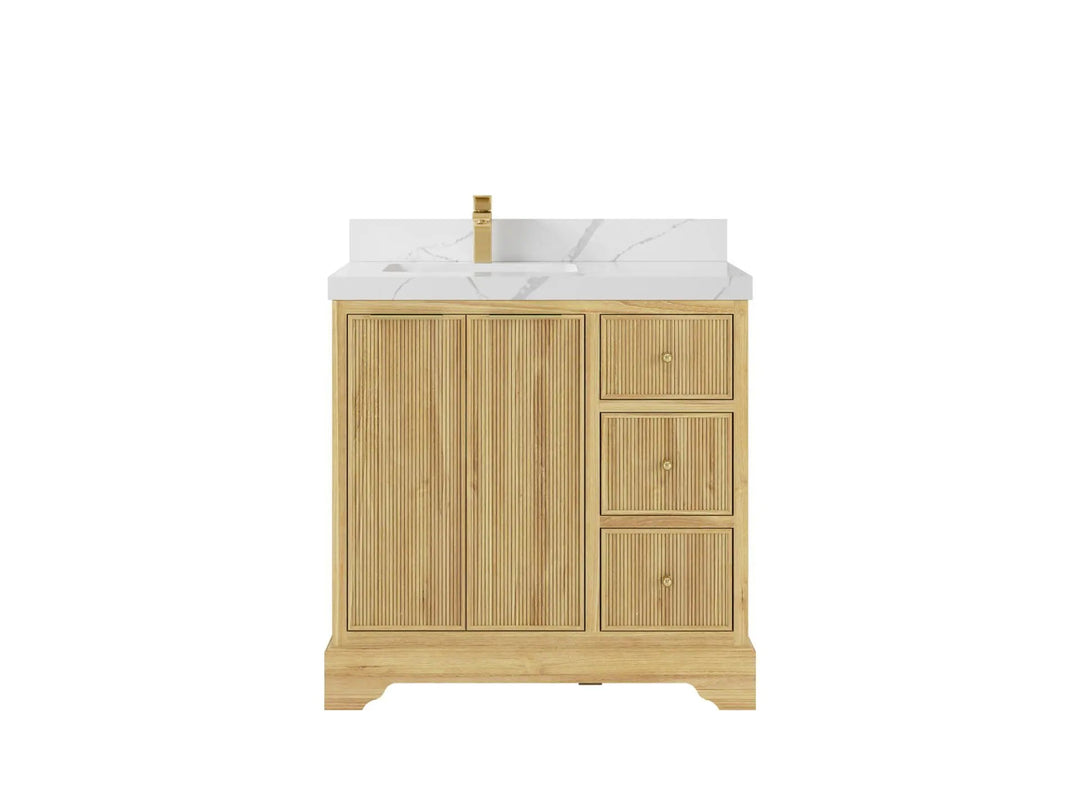 Teak_36 - Single Sink - Bathroom Vanity size 30 - 39 IN - photo 24