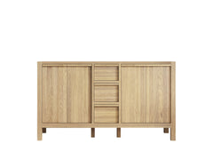 Elizabeth White Oak 60 in. W x 22 in. D Double Sink Bathroom Vanity - photo 6
