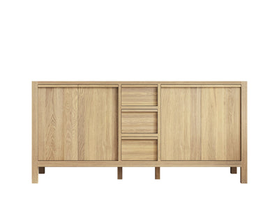 Elizabeth White Oak 72 in. W x 22 in. D Double Sink Bathroom Vanity