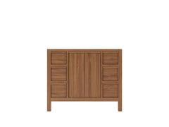 Elizabeth Teak Wood 42 in. W x 22 in. D Single Sink Bathroom Vanity - photo 6