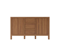 Elizabeth Teak Wood 60 in. W x 22 in. D Double Sink Bathroom Vanity - photo 6