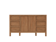 Elizabeth Teak Wood 60 in. W x 22 in. D Single Sink Bathroom Vanity - photo 6