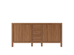 Elizabeth Teak Wood 72 in. W x 22 in. D Double Sink Bathroom Vanity - photo 6