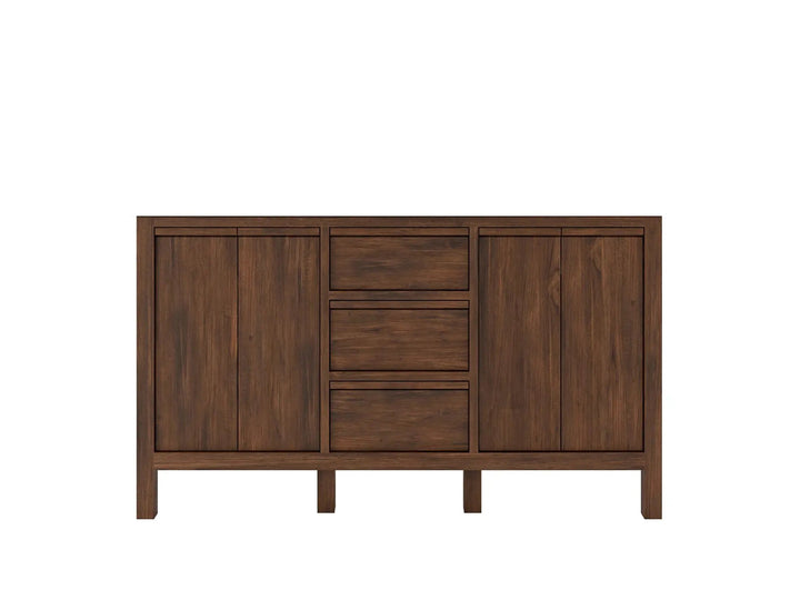 Elizabeth Teak Wood 60 in. W x 22 in. D Double Sink Bathroom Vanity - photo 6
