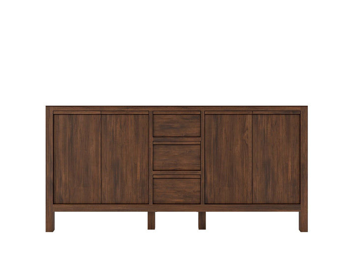 Elizabeth Teak Wood 72 in. W x 22 in. D Double Sink Bathroom Vanity - photo 6