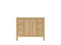 Elizabeth Teak Wood 42 in. W x 22 in. D Single Sink Bathroom Vanity - photo 6