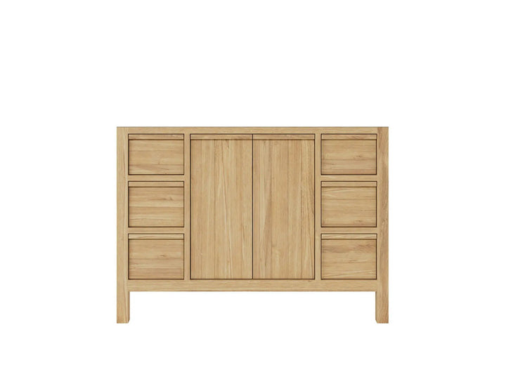 Elizabeth Teak Wood 48 in. W x 22 in. D Single Sink Bathroom Vanity - photo 6