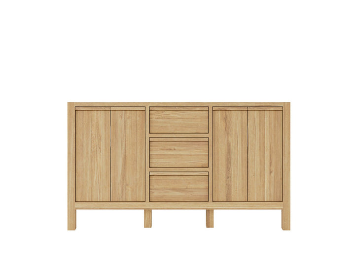 Elizabeth Teak Wood 60 in. W x 22 in. D Double Sink Bathroom Vanity - photo 6