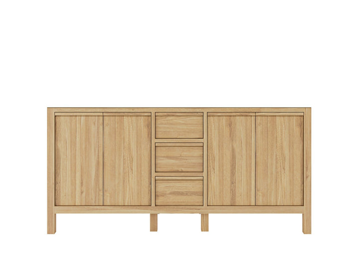 Elizabeth Teak Wood 72 in. W x 22 in. D Double Sink Bathroom Vanity - photo 6