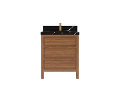 Elizabeth Teak Wood 30 in. W x 22 in. D Single Sink Bathroom Vanity - photo 7