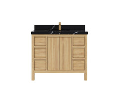 Elizabeth Teak Wood 42 in. W x 22 in. D Single Sink Bathroom Vanity - photo 7