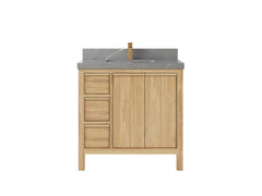 Elizabeth Teak Wood 36" W x 22" D Center Sink Vanity for Timeless Bathrooms - photo 19