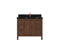 Elizabeth Teak Wood 42 in. W x 22 in. D Single Sink Bathroom Vanity - photo 7