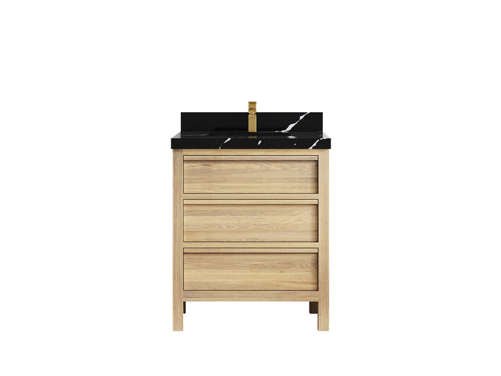 Elizabeth White Oak 30 in. W x 22 in. D Single Sink Bathroom Vanity - photo 49