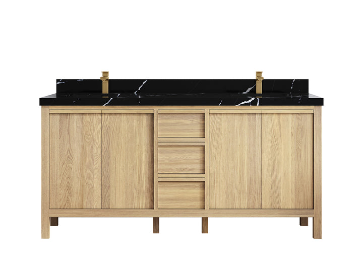 Elizabeth White Oak 72 in. W x 22 in. D Double Sink Bathroom Vanity - photo 33